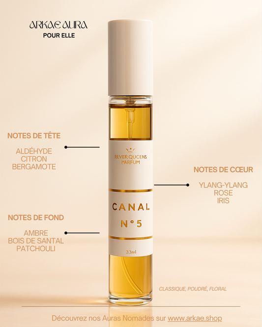 🕊️ CANAL N°5 — Aura Nomade pour Elle — 33 ml