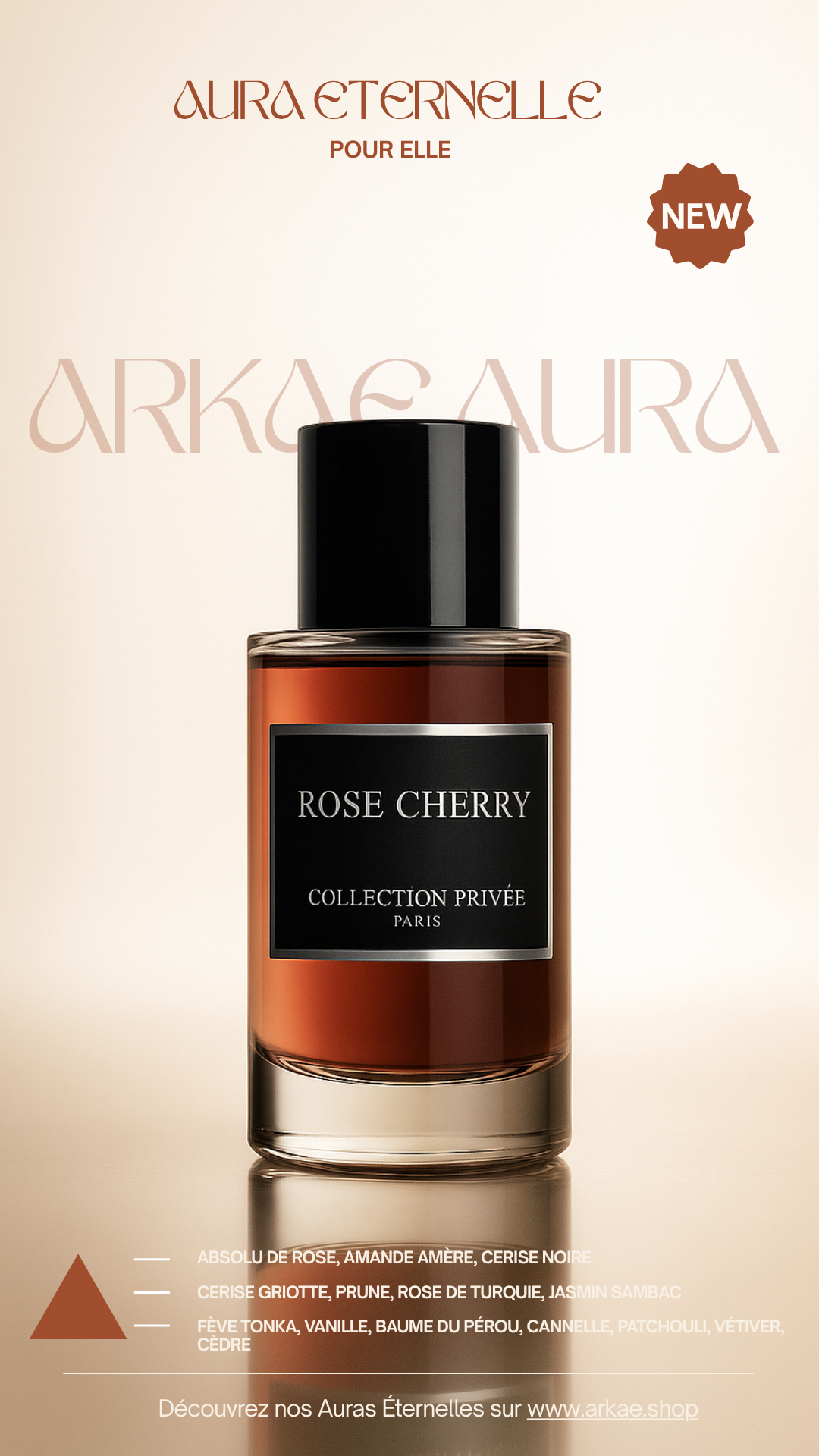 🍒 Rose Cherry - Aura Éternelle pour Elle - 50 ml