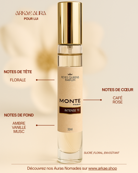 🖤 MONTE PARIS INTENSE TÉ — Aura Nomade pour Lui — 33 ml