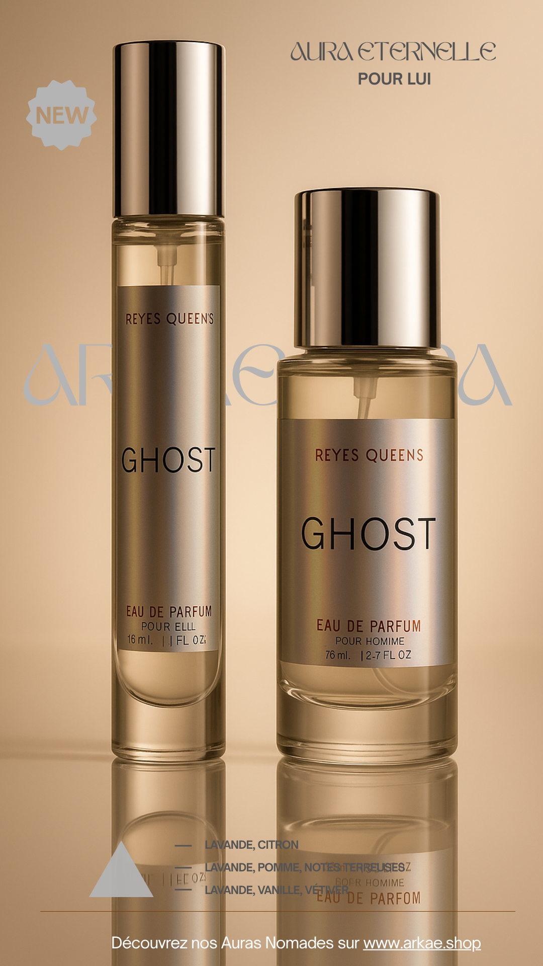 🩶 GHOST — Aura Éternelle pour Lui — 57 ml