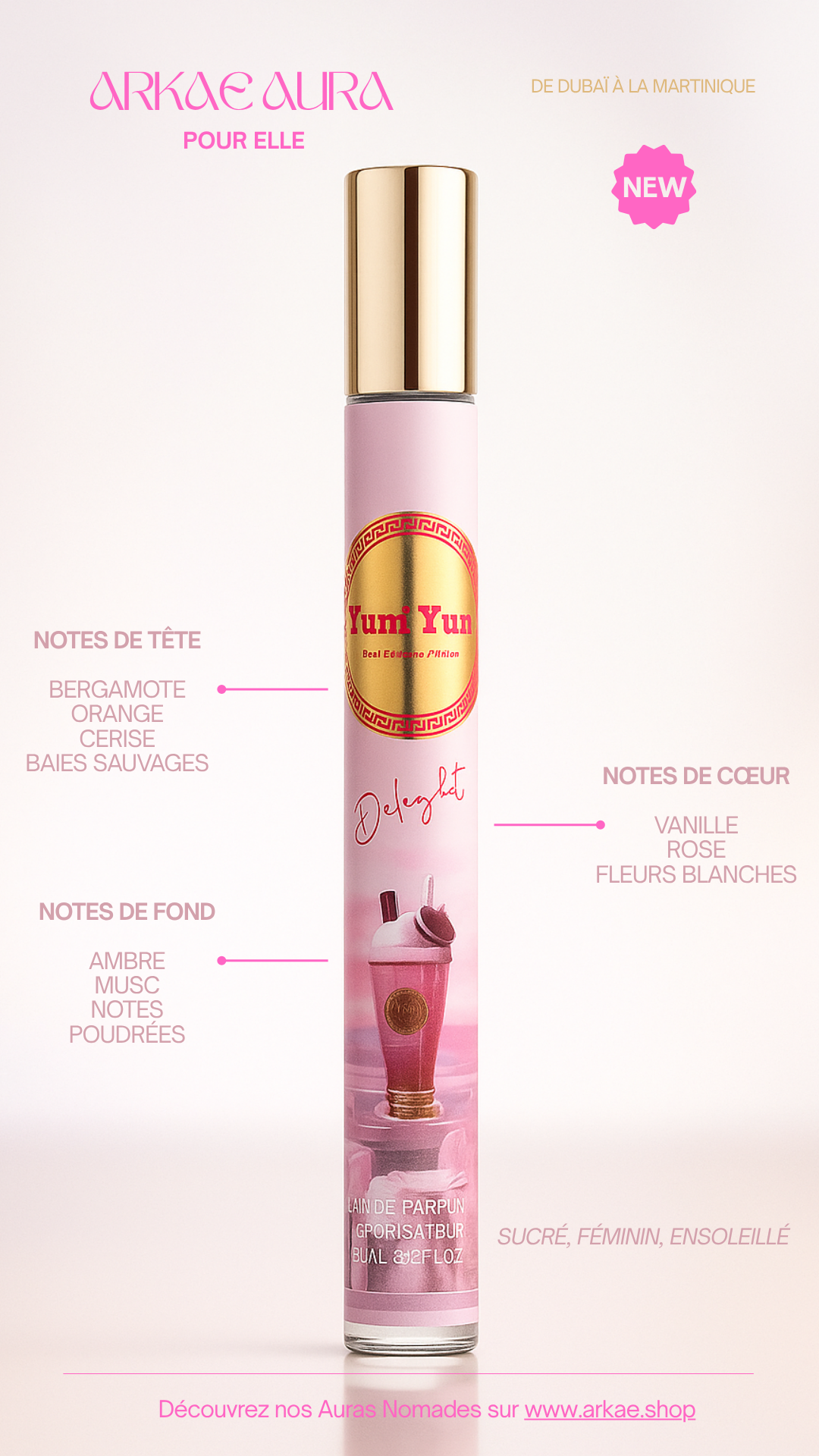 🧁 YUM YUM — Aura Nomade pour Elle — 35 ml